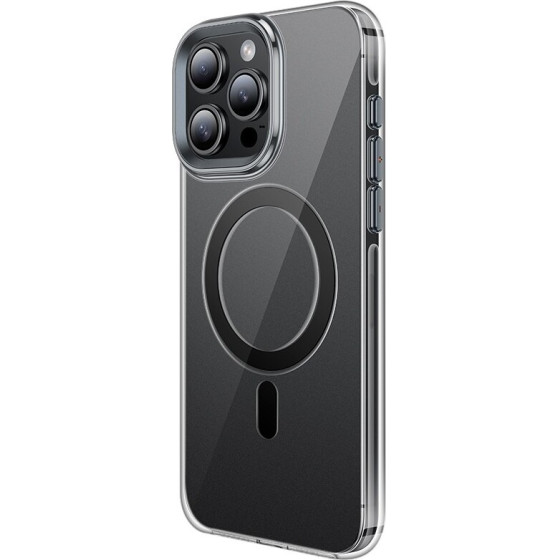 Hoco ���� Premium Series Transparent Magnetic Mag-charge ��� Apple iPhone 15 Pro Smoke - (AS3)