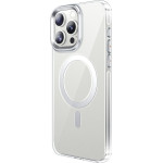 Hoco ���� Premium Series Transparent Magnetic Mag-charge ��� Apple iPhone 15 Pro ������� - (AS3)