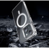 Hoco ���� Premium Series Transparent Magnetic Mag-charge ��� Apple iPhone 15 ������� - (AS3)