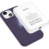 Hoco ���� Pure Series ��� Apple iPhone 15 Plus ��� - (Silicone Magnetic)
