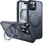 Hoco ���� Stand Magnetic Case 2 in 1 Mag-Charge 360� Rotating Ring ��� Apple iPhone 15 ����� - (AS1)