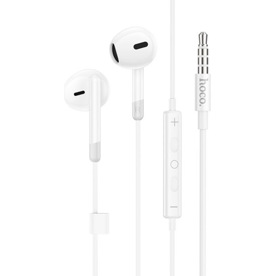 Hoco Hands Free Earphones Hi-Fi Stereo 3.5mm ����� 1.2m - (M109 Pure Joy)