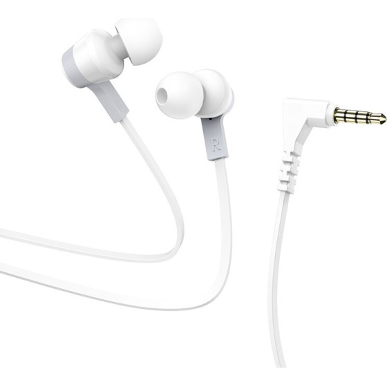 Hoco Hands Free Universal Earphones Deep Bass Stereo �� 3.5mm ������� ��������� ����� 1.2m - (M86 Oceanic)