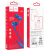 Hoco Hands Free Universal Earphones Deep Bass Stereo �� 3.5mm ������� ��������� ���� 1.2m - (M86 Oceanic)