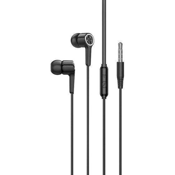 Hoco Hands Free Universal Earphones Hi-Fi Stereo 3.5mm ����� 1.2m - (M104 Gamble)