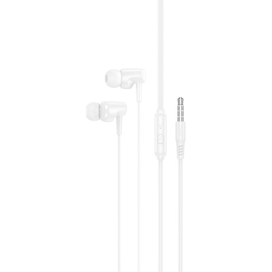 Hoco Hands Free Universal Earphones Hi-Fi Stereo 3.5mm ����� 1.2m - (M112 Story)