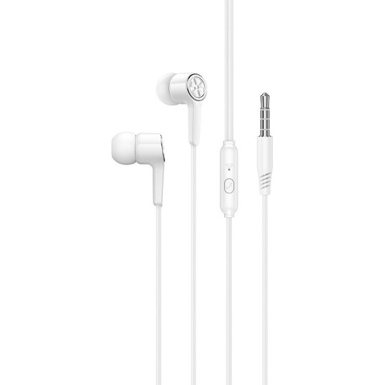 Hoco Hands Free Universal Earphones Hi-Fi Stereo 3.5mm ����� 1.2m - (M104 Gamble)