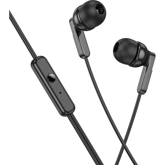 Hoco Hands Free Universal Earphones Hi-Fi Stereo 3.5mm ����� 1.2m - (M121 Bright)