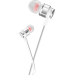 Hoco Hands Free Universal Earphones Stereo 3.5mm Deep Bass ����� 1.2m - (M85 Platinum Sound)