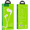 Hoco Hands Free Universal Earphones Stereo 3.5mm Deep Bass ����� 1.2m - (M85 Platinum Sound)