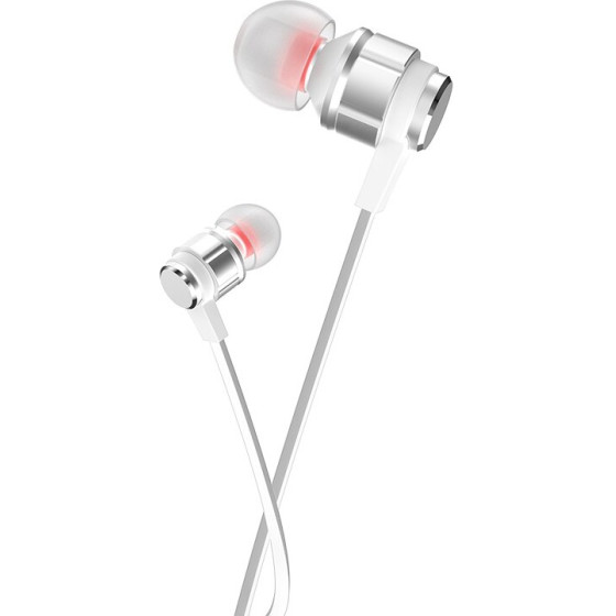 Hoco Hands Free Universal Earphones Stereo 3.5mm Deep Bass ����� 1.2m - (M85 Platinum Sound)