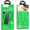 Hoco Hub USB 4 in 1 Easy display USB3.0 �� USB3.0 x 1 ��� USB2.0 x 3 ����� - (HB25)
