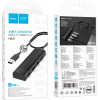 Hoco Hub USB 4-in-1 USB2.0 �� 4xUSB2.0 480Mbps 5V/3A ����� 1.2m - (HB41 Easy Safety)