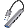 Hoco Hub USB USB3.0+ 3xUSB2.0 ���� - (HB26)