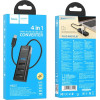 Hoco Hub USB-C 4 in 1 Easy display USB-C �� USB3.0 x 1 ��� USB2.0 x 3 ����� - (HB25)
