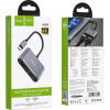 Hoco Hub USB-C �� HDMI 4K 30Hz ��� VGA 1080P 1.5m ���� - (HB29 Easy-Lead)