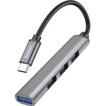 Hoco Hub USB-C USB3.0+3xUSB2.0 ���� - (HB26)