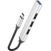 Hoco Hub USB-C USB3.0+3xUSB2.0 ����� - (HB26)