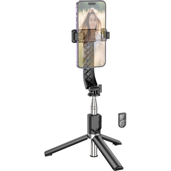 Hoco Selfie Stick ��� �������� 4.5''-7.0'' 70mAh ����� 980mm �� ��������������� ����� - (K20 Prior)