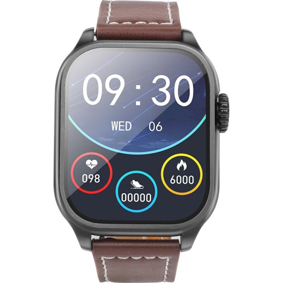 Hoco Smartwatch IP67 IPS ����� 2.03'' 300mAh V5.0 �� ���������� ������� ����� - (Y17)