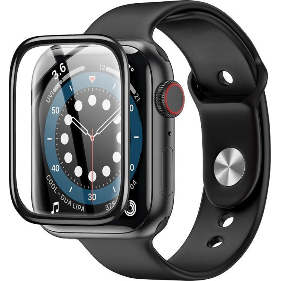 Hoco Tempered Glass A29 0.33mm 9H 3D Hot bending 44mm ��� iWatch Series4/5/6/SE �����