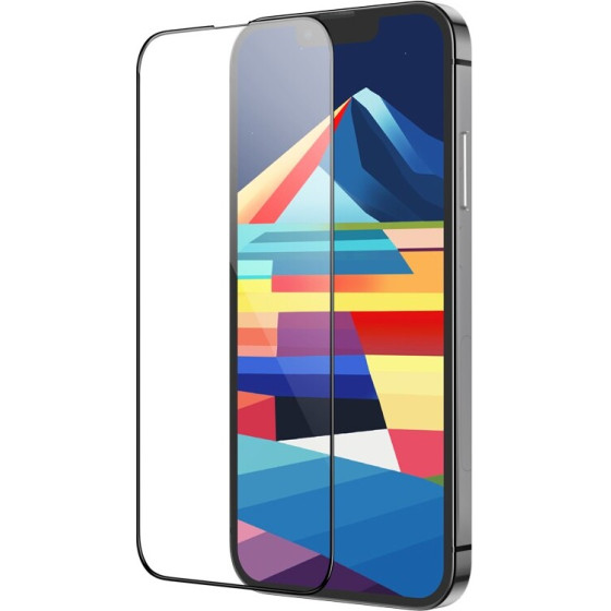 Hoco Tempered Glass Full Screen HD 5D Large Arc ��� Apple iPhone 15 Plus ��� 25 ��� - (G12)