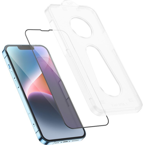 Hoco Tempered Glass Full Screen Protection 0.33mm Apple iPhone 14 Plus/13 Pro Max �� ����� ������� ����������� - (A33 9�)