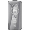 Hoco Tempered Glass Premium Series 0.33mm Flash Attach Full Silk Screen HD ��� Apple iPhone 15 - (G1)