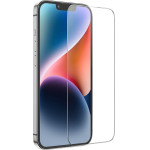 Hoco Tempered Glass Premium Series 0.33mm Flash Attach Full Silk Screen HD ��� Apple iPhone 15 Plus - (G1)