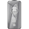 Hoco Tempered Glass Premium Series 0.33mm Flash Attach Full Silk Screen HD ��� Apple iPhone 15 Pro Max - (G1)