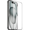 Hoco Tempered Glass Premium Series 120CC Large Arc Edges Dustproof 0.4mm 3D Anti-Static ��� Apple iPhone 15 - (A37)