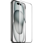 Hoco Tempered Glass Premium Series 120CC Large Arc Edges Dustproof 0.4mm 3D Anti-Static ��� Apple iPhone 15 Plus - (A37)