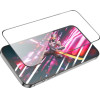 Hoco Tempered Glass Premium Series 9D Large Arc Dustproof Anti-glare 0.4mm ��� Apple iPhone 15 Plus - (A34)