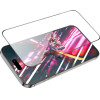 Hoco Tempered Glass Premium Series 9D Large Arc Dustproof Anti-glare 0.4mm ��� Apple iPhone 15 Pro - (A34)
