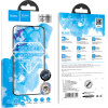 Hoco Tempered Glass Premium Series 9D Large Arc Dustproof Anti-glare 0.4mm ��� Apple iPhone 15 Pro Max - (A34)