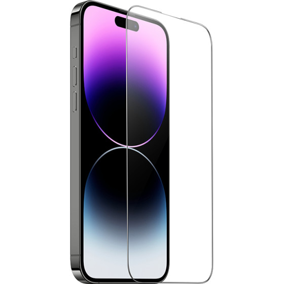 Hoco Tempered Glass Premium Series 9D Large Arc Dustproof Anti-glare 0.4mm ��� Apple iPhone 15 Pro Max - (A34)