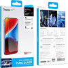 Hoco Tempered Glass Premium Series A36 Anti-Fingerprint Dustproof 0.33mm 2.5D ��� Apple iPhone 15 Plus - (Hoco Anti-Fingerprint)