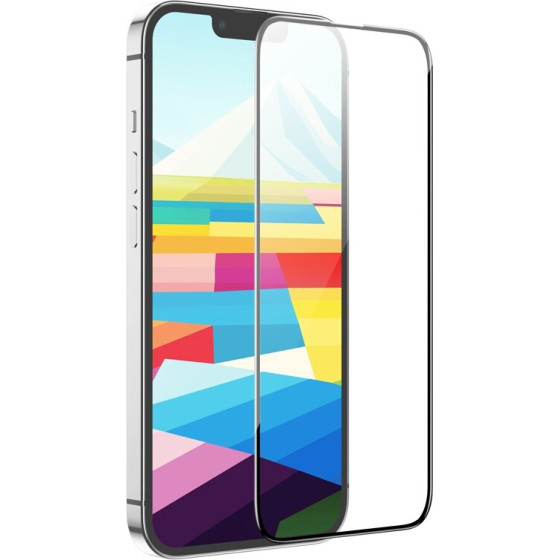 Hoco Tempered Glass Premium Series Full Screen HD 5D Large Arc 0.4mm 9H ��� Apple iPhone 15 ��� 10��� - (G16)