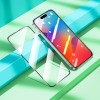 Hoco Tempered Glass Premium Series Full Screen HD 5D Large Arc 0.4mm 9H ��� Apple iPhone 15 Pro Max ��� 10 ��� - (G16)