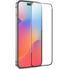 Hoco Tempered Glass Premium Series Full Screen HD 5D Large Arc 0.4mm 9H ��� Apple iPhone 15 Pro ��� 10��� - (G16)