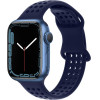 Hoco Watchband Honeycomb 38/40/41mm ��� Apple Watch 1/2/3/4/5/6/7/8/SE Evening Blue Silicon Band - (WA08 Flexible)