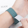 Hoco Watchband Military Pattern 42/44/45/49mm ��� Apple Watch 1/2/3/4/5/6/7/8/SE/Ultra Green Shirt Grey Silicon Band - (WA06 Flexible)