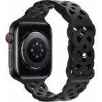 Hoco Watchband Rhombus Hollow 42/44/45/49mm ��� Apple Watch 1/2/3/4/5/6/7/8/SE/Ultra ����� Silicon Band - (WA09 Flexible)
