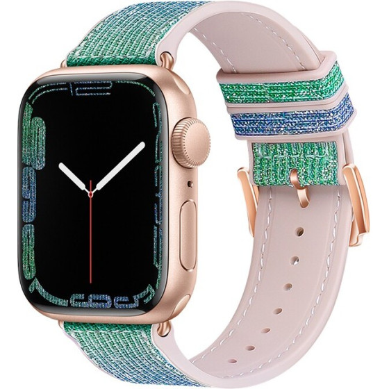 Hoco Watchband series 42/44/45/49mm ��� Apple Watch 1/2/3/4/5/6/7/8/SE/Ultra ���� ������� Silicone Band - (WA11 Diamond)