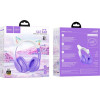 Hoco Wireless ��������� Stereo Cat Ears 400mAh Micro SD ��� AUX Purple Grape - (W42)