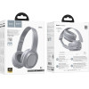 Hoco Wireless ��������� Stereo V5.3 200mAh AUX Light Blue Gray - (W46 Charm)