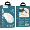 Hoco Wireless ������� Business Wireless Mouse �� 3 ������� DPI 1200 ����� - (GM14 Platinum)