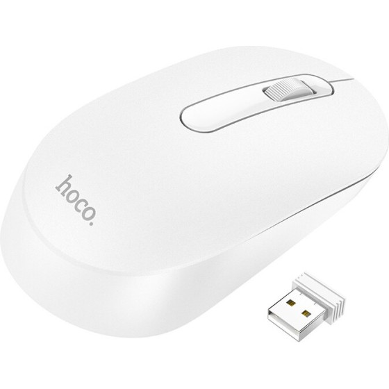 Hoco Wireless ������� Business Wireless Mouse �� 3 ������� DPI 1200 ����� - (GM14 Platinum)