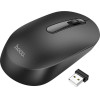 Hoco Wireless ������� Business Wireless Mouse �� 3 ������� DPI 1200 ����� - (GM14 Platinum)