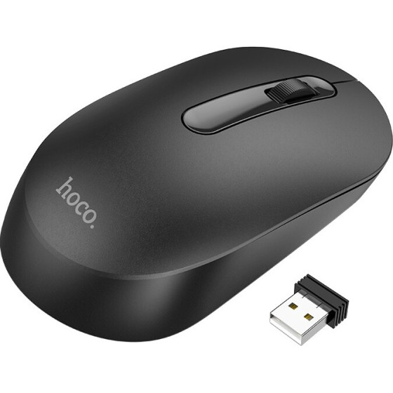 Hoco Wireless ������� Business Wireless Mouse �� 3 ������� DPI 1200 ����� - (GM14 Platinum)